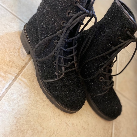 Stuart Weizmann Combat Boots - Picture 6 of 6